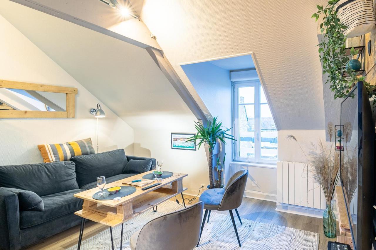 Appartamento Le Petit Mélorien Saint-Méloir-des-Ondes Esterno foto