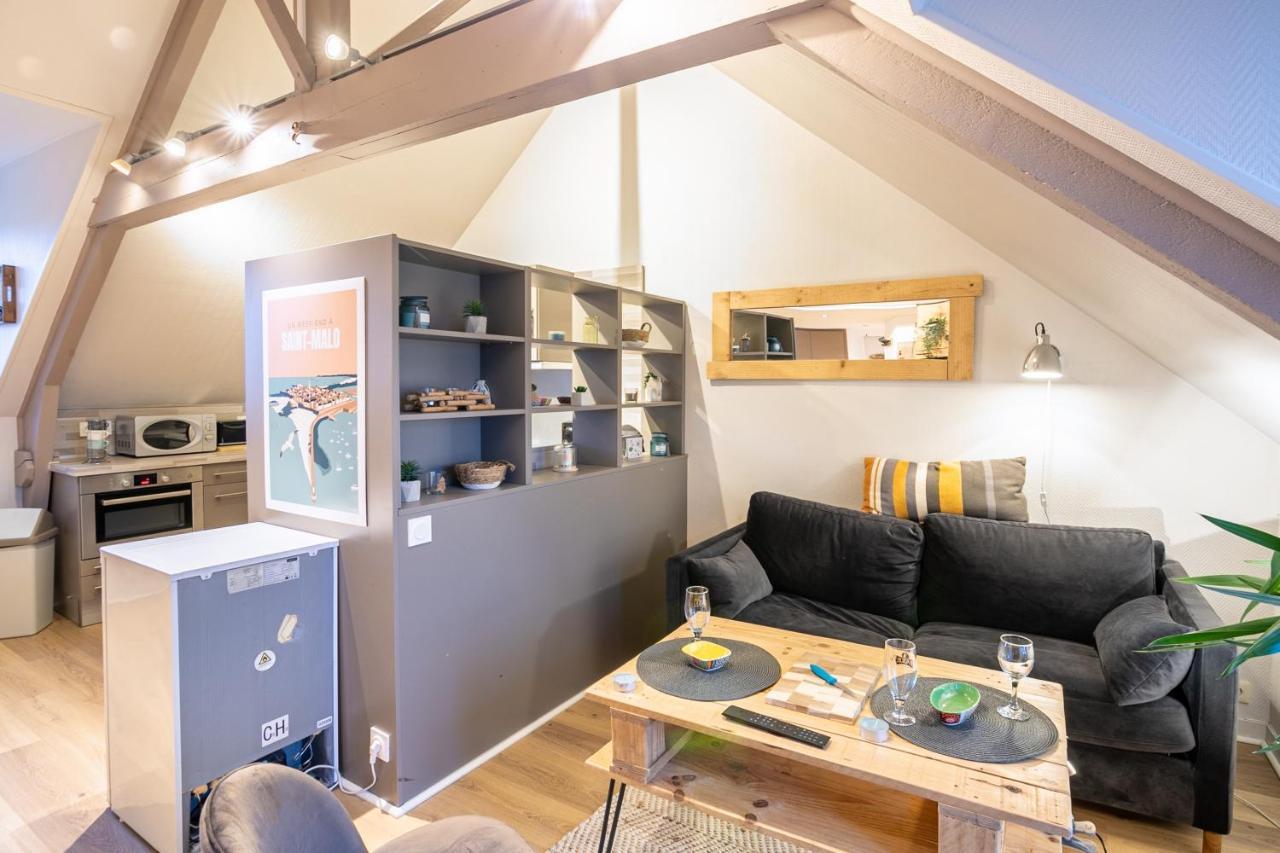Appartamento Le Petit Mélorien Saint-Méloir-des-Ondes Esterno foto